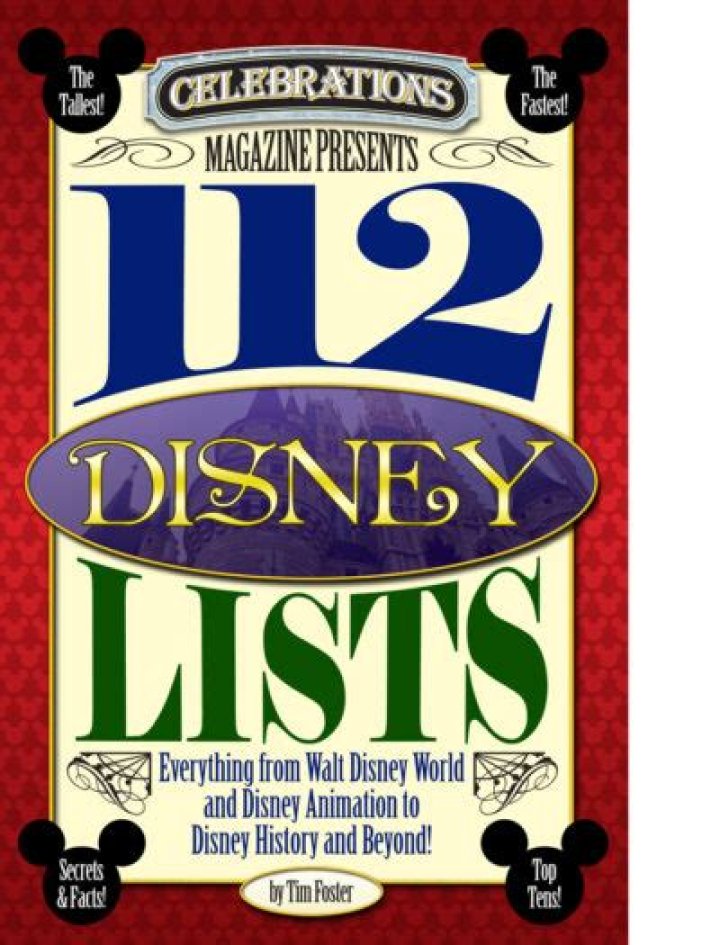 112 Disney Lists (Digital Version)