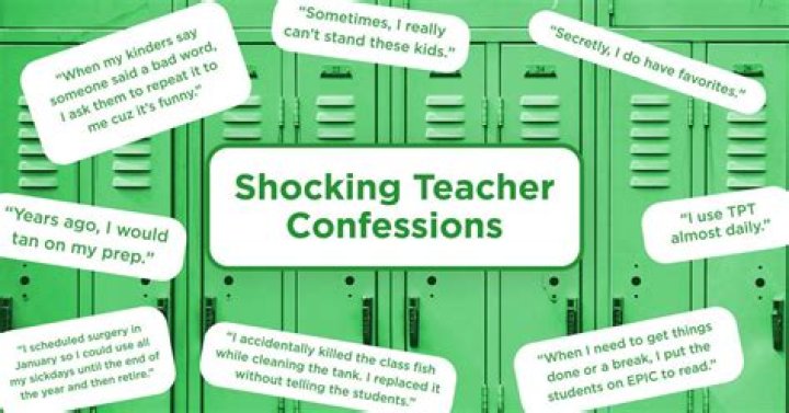 20 Shocking Confessions from Public School Teachers