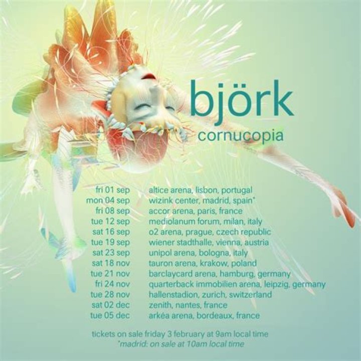 Björk Plans World Tour