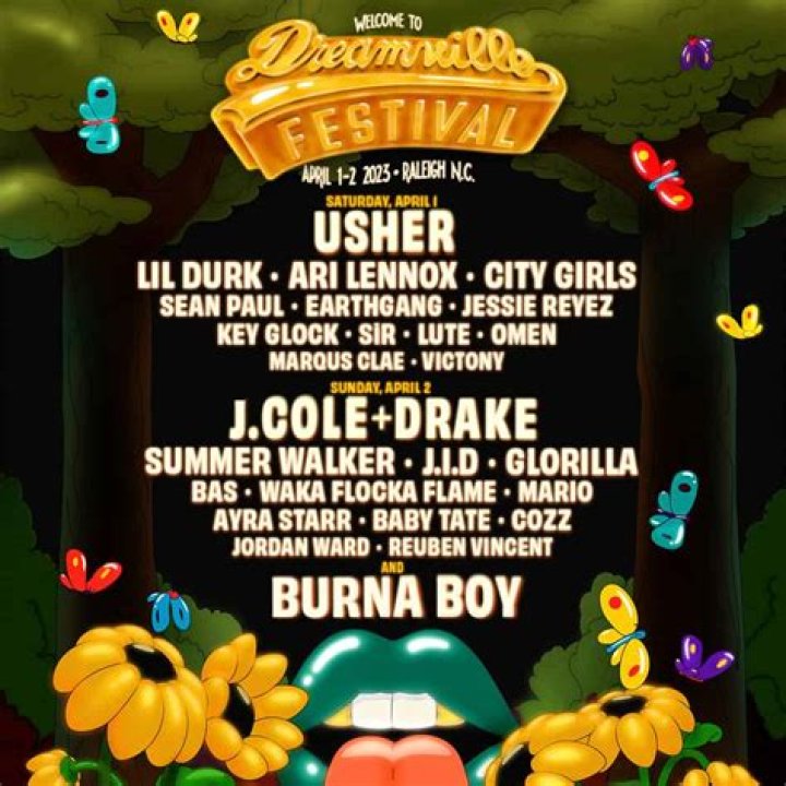 Dreamville Festival Announces J. Cole Featuring Drake and Usher as Headliners