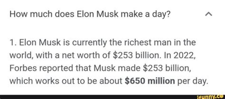 How Much Does Elon Musk Make a Year?