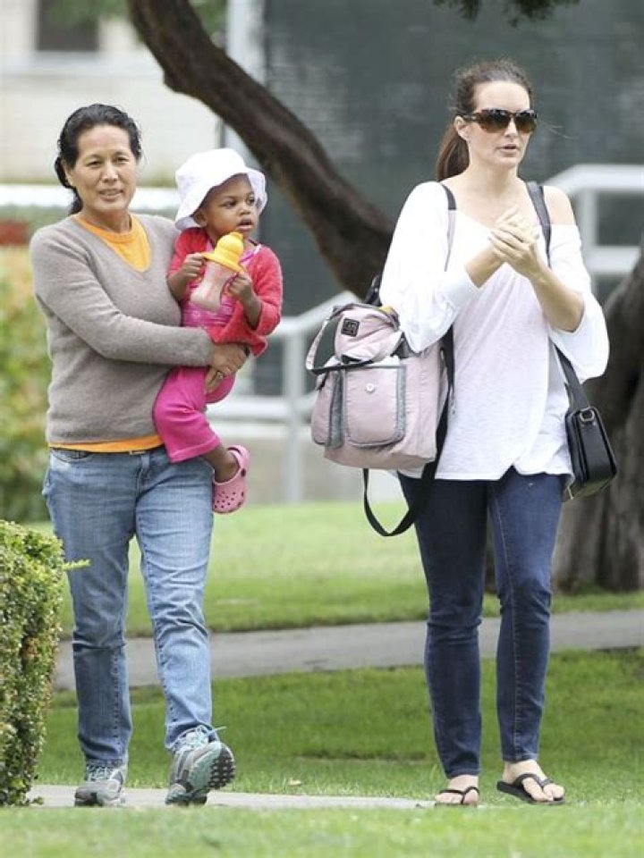 Kristin Davis: Park Day With Gemma and Her Nanny
