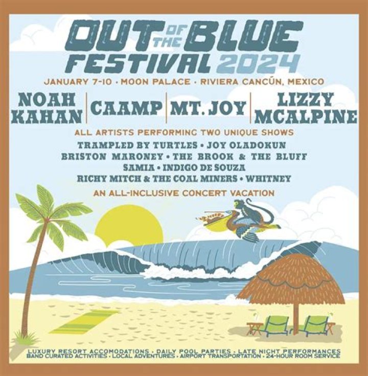 Live Nation Announces All-Inclusive Concert Vacation On The Beach – Out Of The Blue Festival