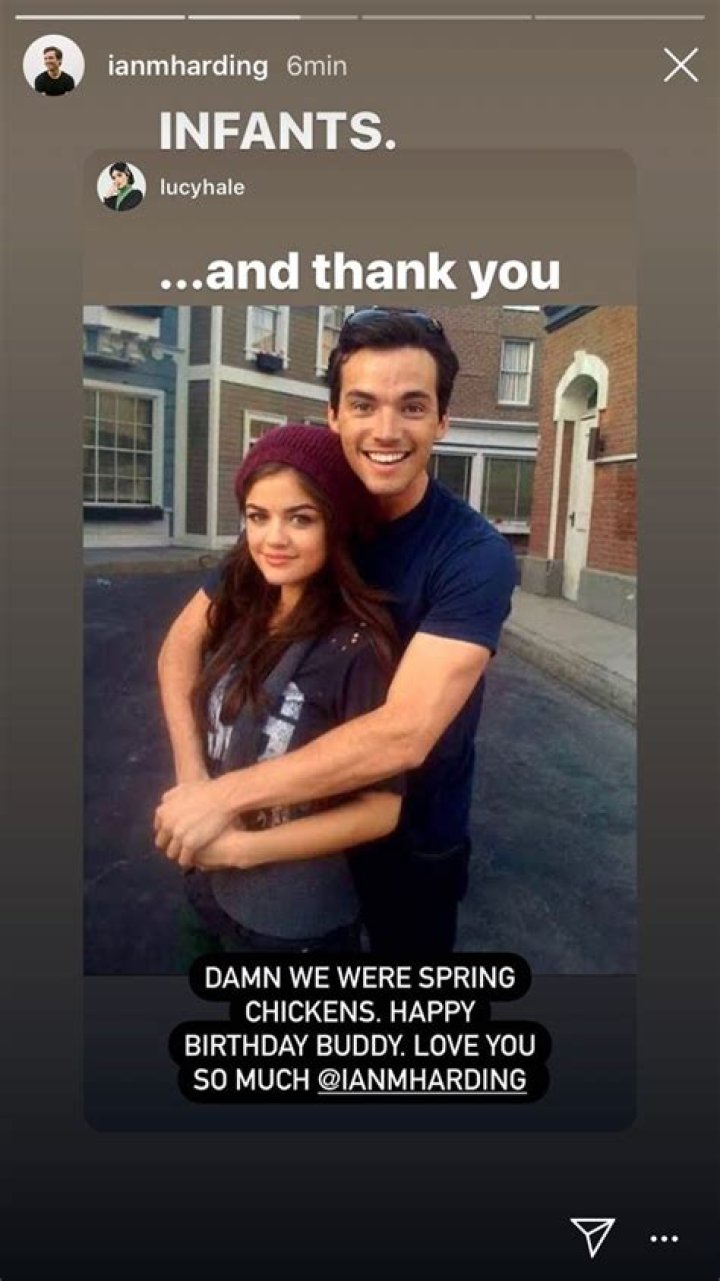 LUCY HALE, IAN HARDING – Celeb Secrets