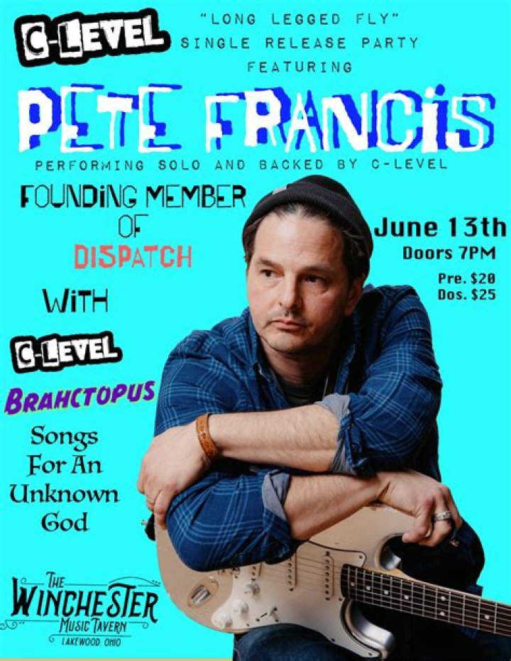 Pete Francis Will 'Dispatch' On His Solo Tour