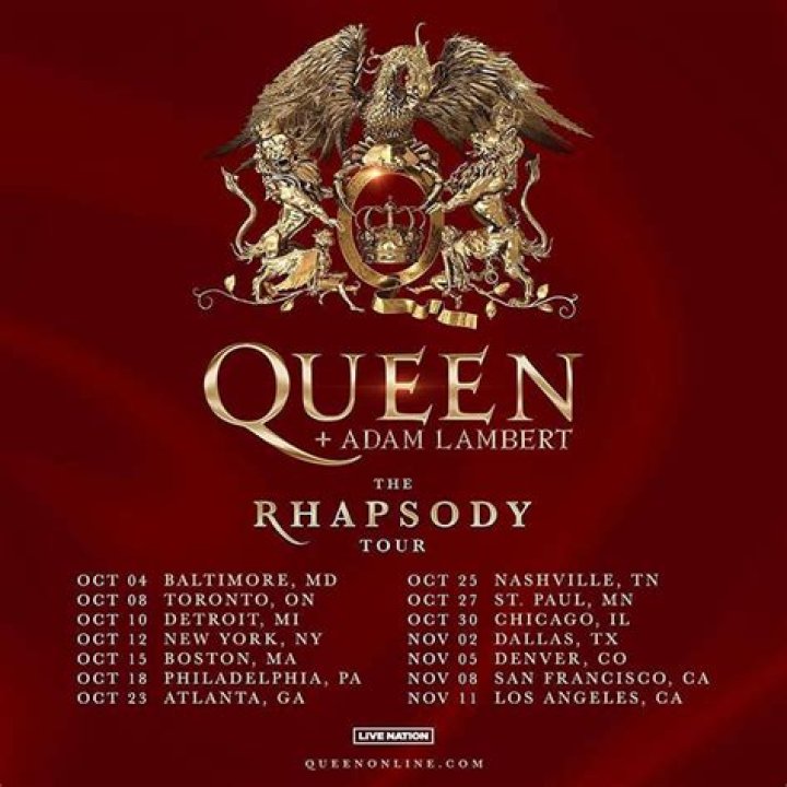 Queen + Adam Lambert Return For ‘The Rhapsody’ Tour Across North America