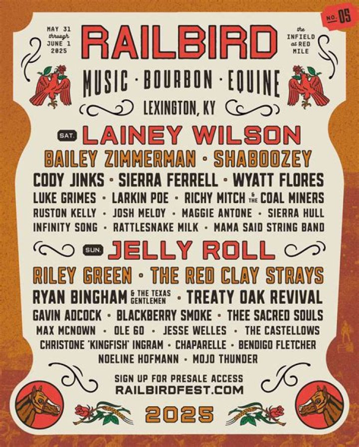 Railbird Music Festival Returns for 2023 With Zach Bryan, Tyler Childers, Marcus Mumford, & More