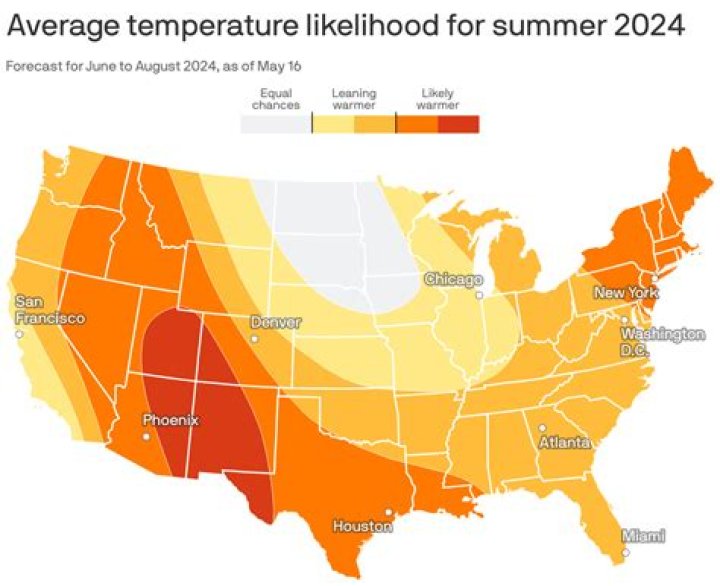 Record-Shattering Hot Summer Predicted for These Parts of the U.S.