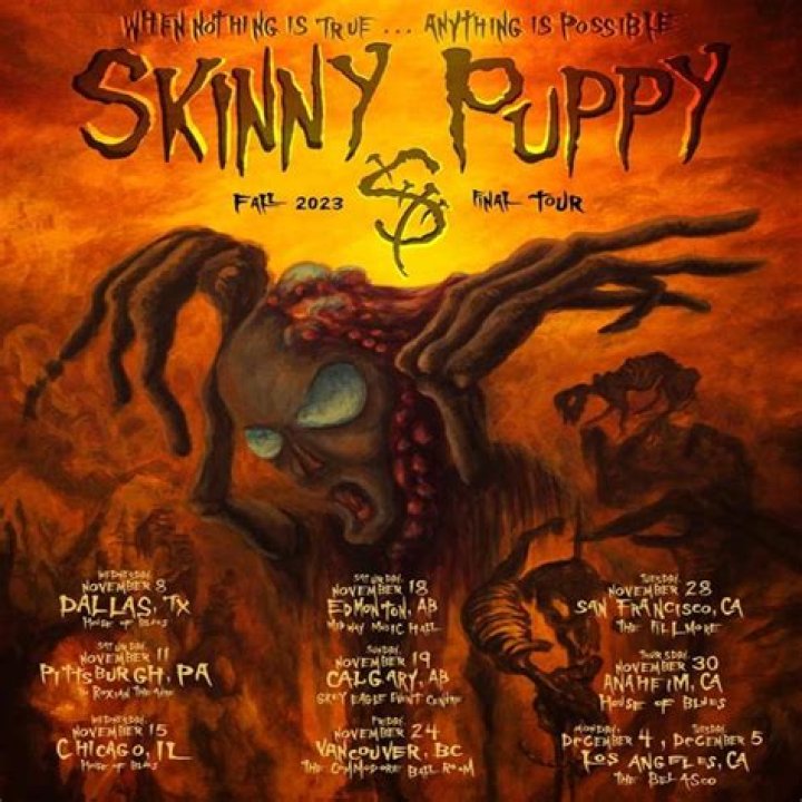 Skinny Puppy Announces The Second Leg Of Their Final Tour
