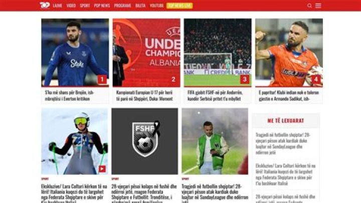 Supersport Albania video statistics