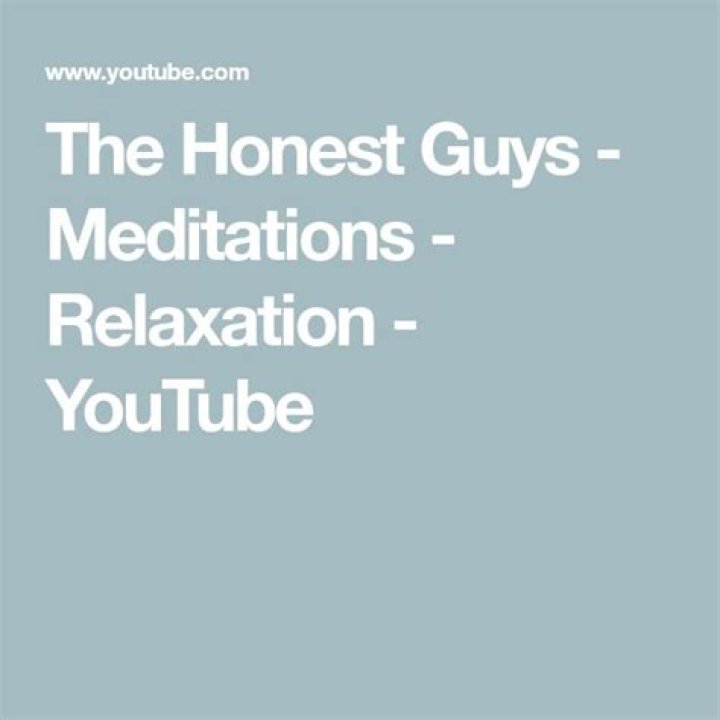 The Honest Guys - Meditations