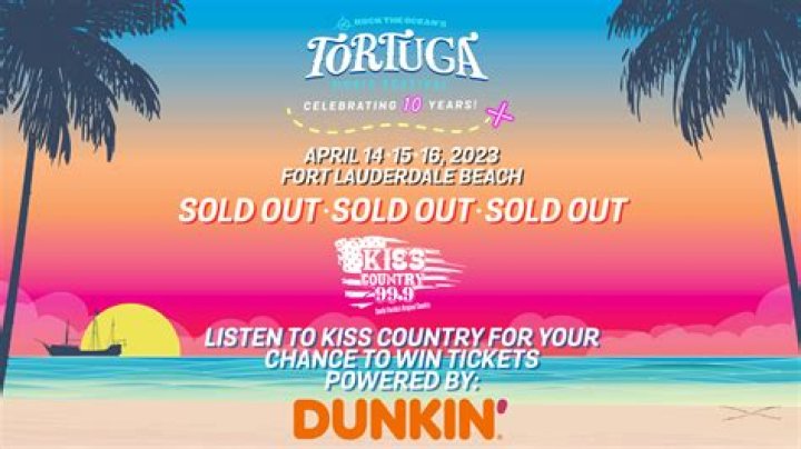 Tortuga Music Festival Announces 2023 Lineup With Eric Church, Shania Twain, and Kenny Chesney Headlining