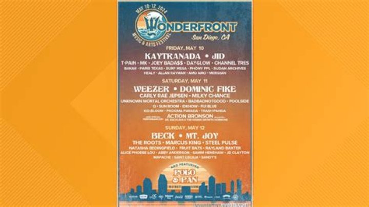 Zac Brown, Kings Of Leon, G-Eazy Among The Headliners Announced For The Wonderfront Music & Arts Festival